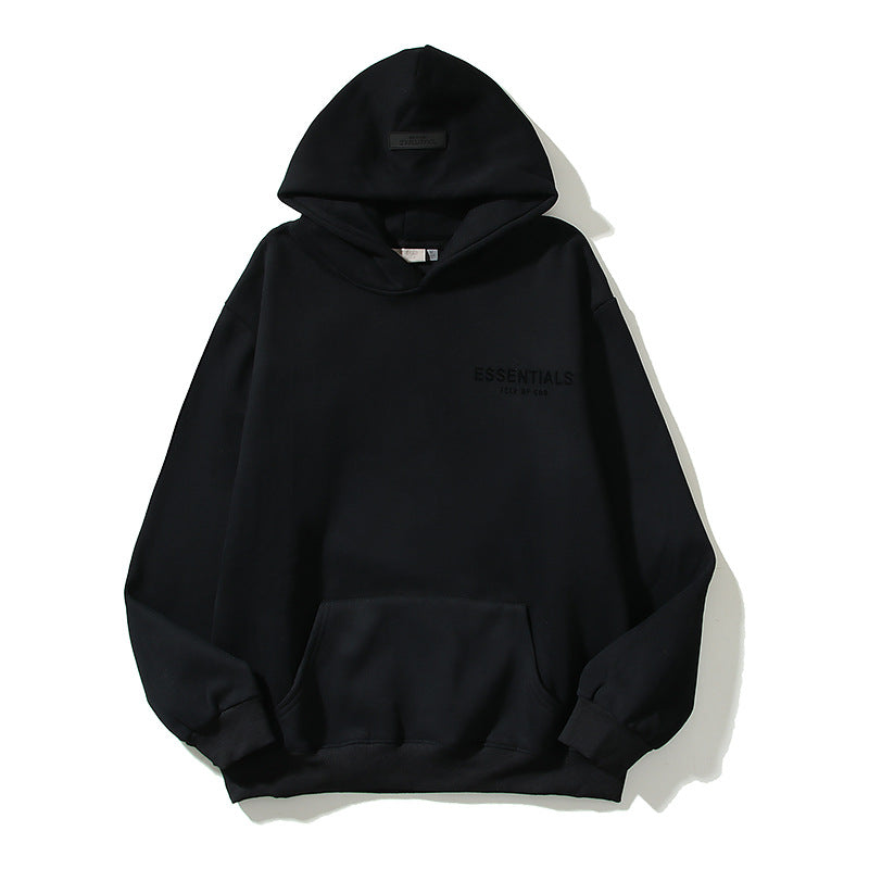 Kanye West Sunday Service Hoodie Fog Autumn And Winter Flocking Hooded Sweater