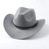 Beth Dutton Hat Autumn and Winter Woolen Men's Top Hat Belt