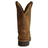 Justin Yellowstone Boots Men'S Viscose Shoes Non-Slip Leather Stitching Round Toe Dr. Martens Boots