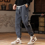 Cuffed Cargo Pants Men's Autumn Casual Loose Men