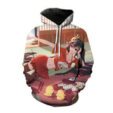 Anime Hoddies Azur Lane 3D Printed Azur Lane Sweatshirt
