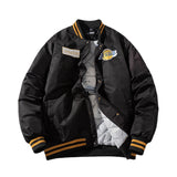 Varsity Jacket Cotton Jacket Hooded Baseball Uniform Coat