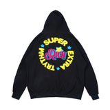 Man Fall Outfits Hooded Sweater Men's and Women's Autumn and Winter Loose Couple's Jacket