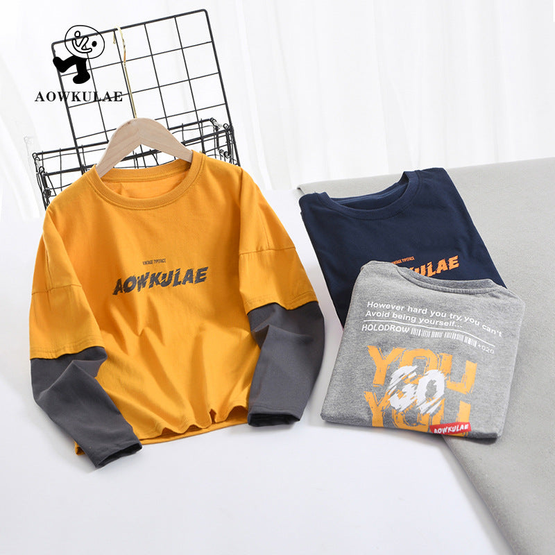 Children Long Sleeve Shirts Fall Babies' Long Sleeve T-shirt
