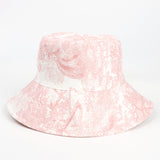 Bucket Hat Fishing Cap Cotton Print Fisherman Hat Men and Women Outdoor Sun Hat