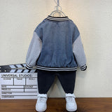 Toddler Boys Jackets Boys Spring and Autumn Denim Jacket