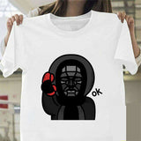 Squid Game Costume Printed Short-Sleeved T-shirt