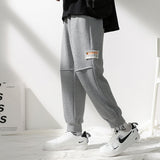 Grey Sweatpants Sports Pants Men's Fashion Brand Spring and Autumn Casual Sweatpants