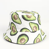Bucket Hat Fishing Cap Cotton Print Fisherman Hat Flower Fashion Basin Hat for Men and Women Casual Sun Hat
