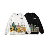 Crew Neck Sweatshirts for Men Men's Autumn round Neck Sweater Men's and Women's Casual