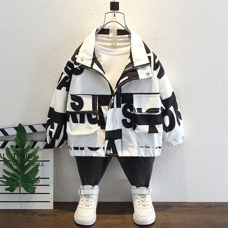 Toddler Boys Jackets Boys' Spring and Autumn Jacket Outerwear Children's Clothing