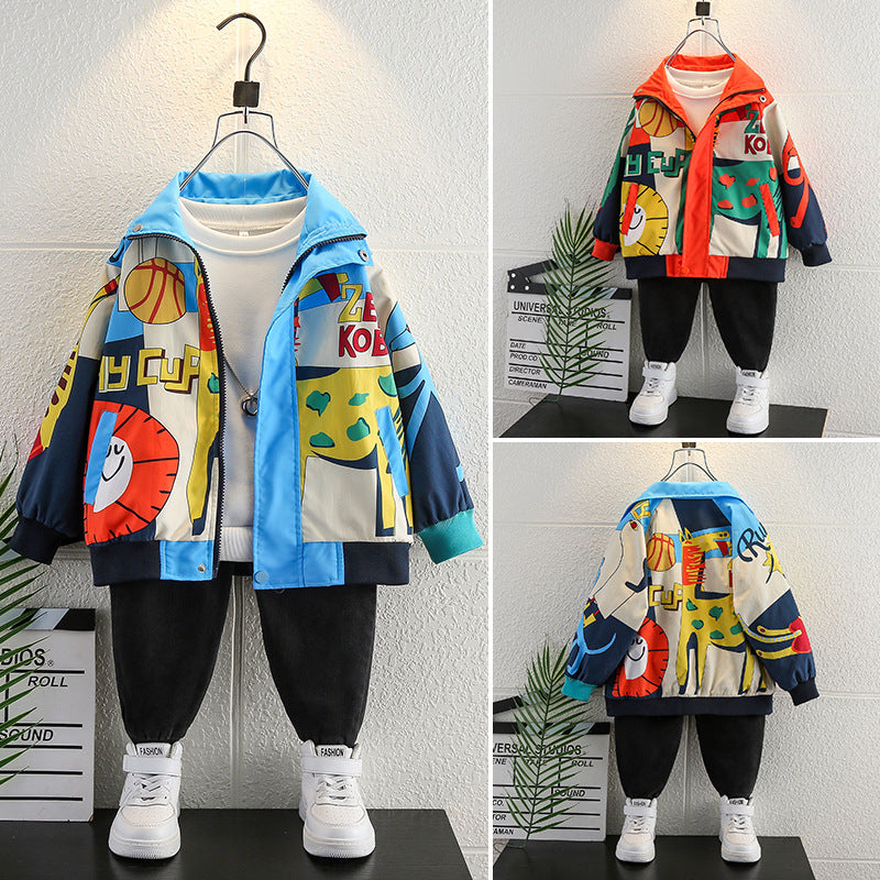 Toddler Boys Jackets Boys Spring Coat Leisure