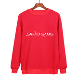 Squid Game Costume round Six Pattern Printed round-Neck Pullover