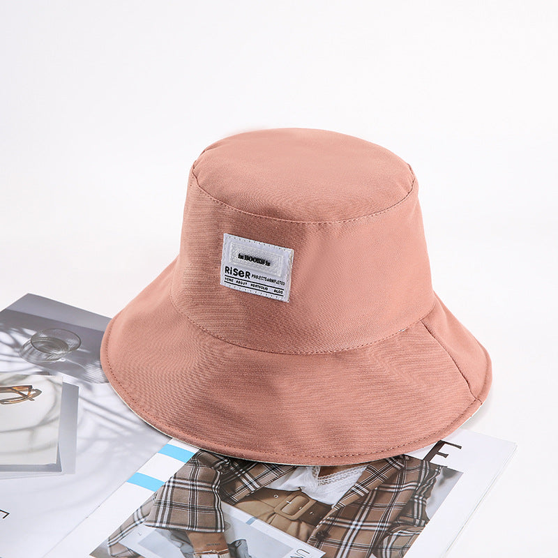 Women Bucket Hat Double-Sided Fisherman Sun Protection Sunshade