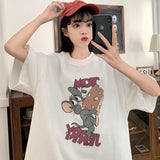 Tom And Jerry T Shirt Loose Chic