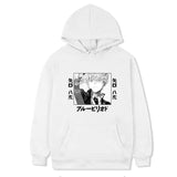 Anime Hoddies Blue Period Printed Long-Sleeved Top Hooded Sweater