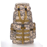 Hiking Backpacks Large Capacity 75 L Metal Bracket Backpack