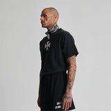 Askyurself T Shirt Casual Loose Men's and Women's Short-Sleeved T-shirt Black