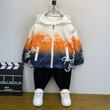 Toddler Boys Jackets Boys Spring and Autumn Hooded Jacket
