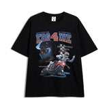 Y2g Shirts for Boys Athletes Printed Short-Sleeved T-shirt Loose