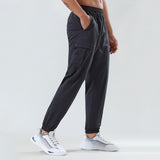 Sweat Wicking Pants Quick-Dry Pants Loose Woven Tappered Work Clothes Trousers