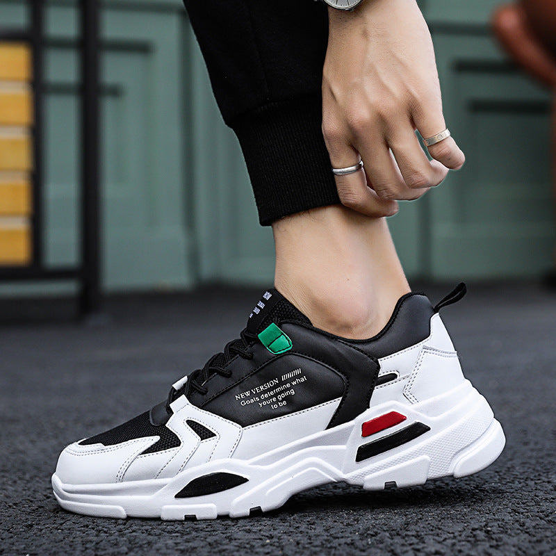 Men Sneakers Men Walking Shoes for Jogging Breathable Lightweight Shoes Autumn Fashion Casual Shoes Personality Trendy Sneakers Men