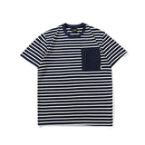 Men T Shitrs Striped Print