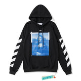 off White Hoodie Printed Loose Sweater Ow Casual Men's and Women's Hoodie Jacket