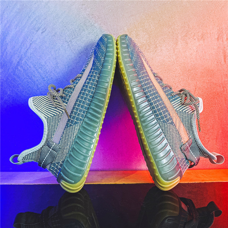designer Sneaker Shoes Fashionable Men's Breathable Running Sports Casual Lace Up Men's Shoes