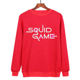 Squid Game Costume Pattern Printed Men's and Women's Loose round Neck Sweater