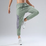 Sweat Wicking Pants Ice Silk Quick-Drying Wear-Resistant Sports Pants Ankle-Tied