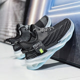 designer Sneaker Shoes Fashionable Breathable Platform Sneakers Men's Solid Color Casual Men's Shoes
