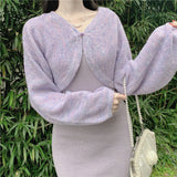 MIDI Mauve Cocktail Dress Fall/Winter Elegant V-neck Vest Dress for Women