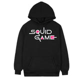 Squid Game Costume Pattern Printed Men's and Women's Loose Hooded Sweater