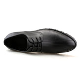 Men's Dress Shoes Classic Leather Oxfords Casual Cushioned Loafer Men's Leather Shoes Business Casual Shoes Dress Shoes