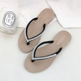 Women Open Toe Sandals Flats Plus Size Summer Leisure Sandals Beach Fashion Outerwear