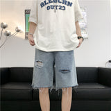 Men Denim Shorts Men's Shorts Summer Pants