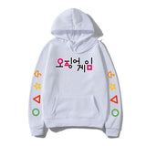 Squid Game Costume Autumn and Winter Squid Game Loose Casual Large Size Hooded Sweater