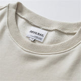 Crew Neck Sweatshirts for Men Men's Clothing Autumn Men's Undershirt round Neck Cartoon Fashion Loose