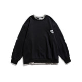 Crew Neck Sweatshirts for Men Men's Autumn Wear Printed Crew Neck Sweatshirt Casual