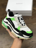 Unisex Balenciaga Clunky Sneaker  Triples Crystal Air Cushion Thick Sole Height Increasing Hot Casual Sports Shoes