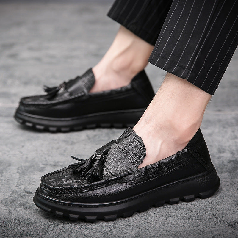 Men's Loafers Relaxedfit Slipon Loafer Men Shoes Men's Cowhide Personal Leisure Daily Fashion Comfortable