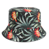 Bucket Hat Fishing Cap Cotton Print Fisherman Hat Men's Spring and Summer Rainbow Color Personalized Printing