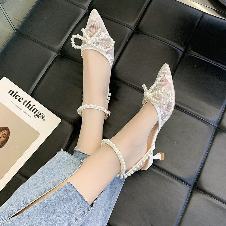 Nude Heels for Wedding Stiletto Women's Shoes