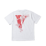 Vlone Mexico Shirt Short Sleeve T-Shirt Printed Men'S And Women'S Able Half Sleeve