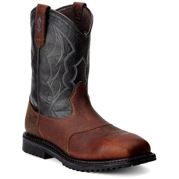 Justin Yellowstone Boots Winter Brown Square Toe Casual Knight Boots Plus Size Men'S Shoes