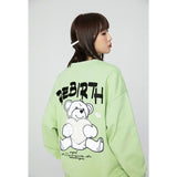 Crew Neck Sweatshirts for Men Men's Autumn Sweater Loose Casual Love