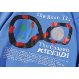 Kanye West Sunday Service Hoodie Big Talker Loose Moon Man Foaming Printed Hoodie