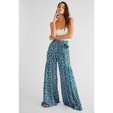Coachella Music Festival Outfits Spring/Summer Printed Women's Clothing Loose Casual Trousers Beach
