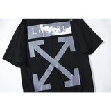 Off White T Shirt Ow Arrow Short Sleeve Tshirt Plus Size Casual Men'S Clothing Owt